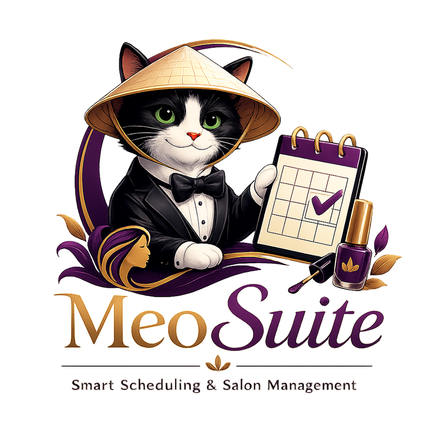 Logo mèo tuxedo MeoSuite